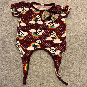 Adorable Panda and Rainbow Shirt 🐼 🌈